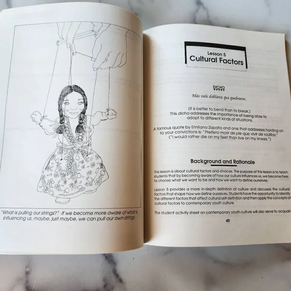 Cultural pride curriculum unit Latino family life educational series teachers re